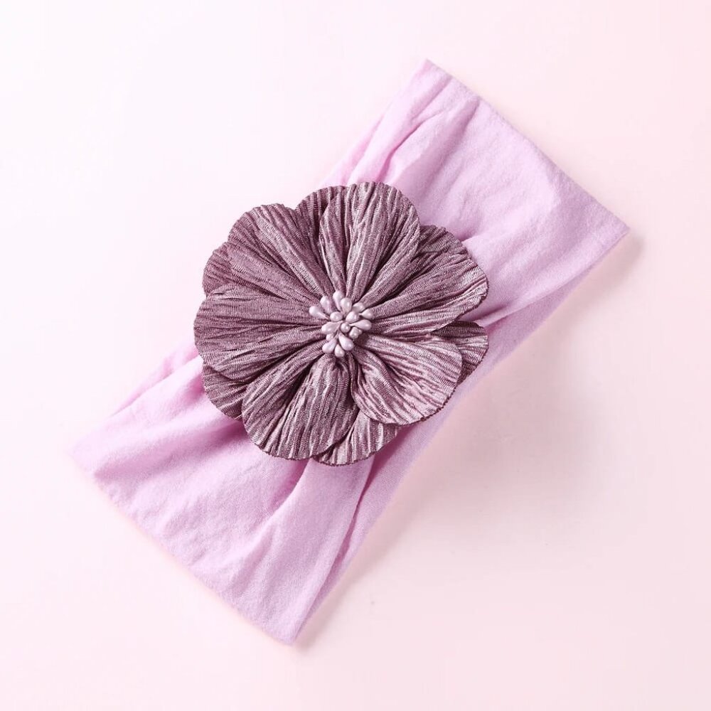 NEW - Flower Headband Baby Girl Vintage - Baby Girls Accesories